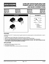 DataSheet MOC8101 pdf
